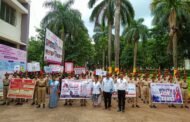 यशवंतराव चव्हाण वारणा महाविद्यालया मार्फत युवादिन व क्षयरोग जनजागृती रॅली संपन्न